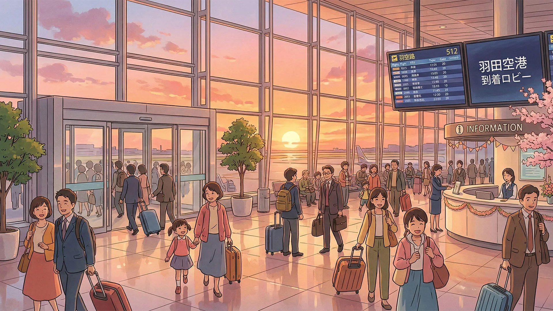 ในที่สุดก็มาถึงสนามบินฮาเนดะ... เวลา 2 สัปดาห์ผ่านไปเร็วจริงๆ