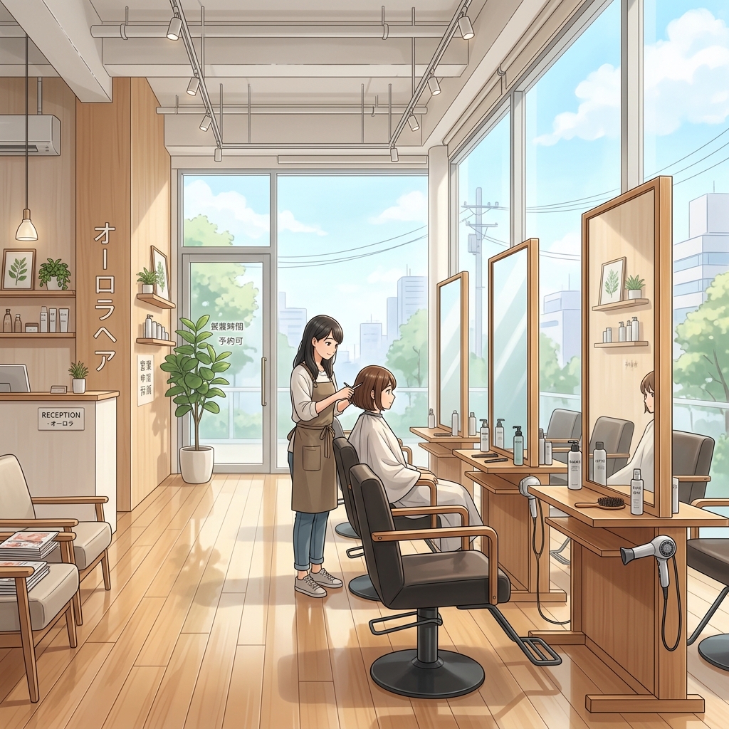Hair Salon Background