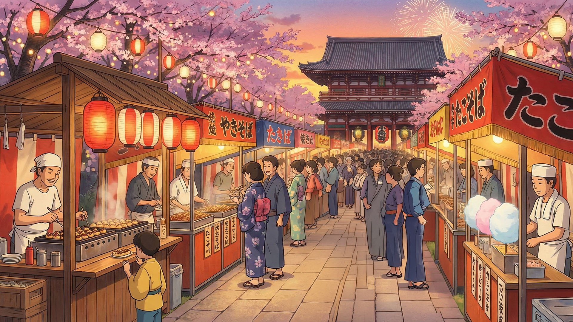 เพื่อสัมผัสมบรรยากาศงานเทศกาลฤดูร้อนอย่างเต็มที่ ยุยเลยเสนอให้เราเช่า 'ชุดยูกาตะ' ใส่ด้วยกันล่ะ!