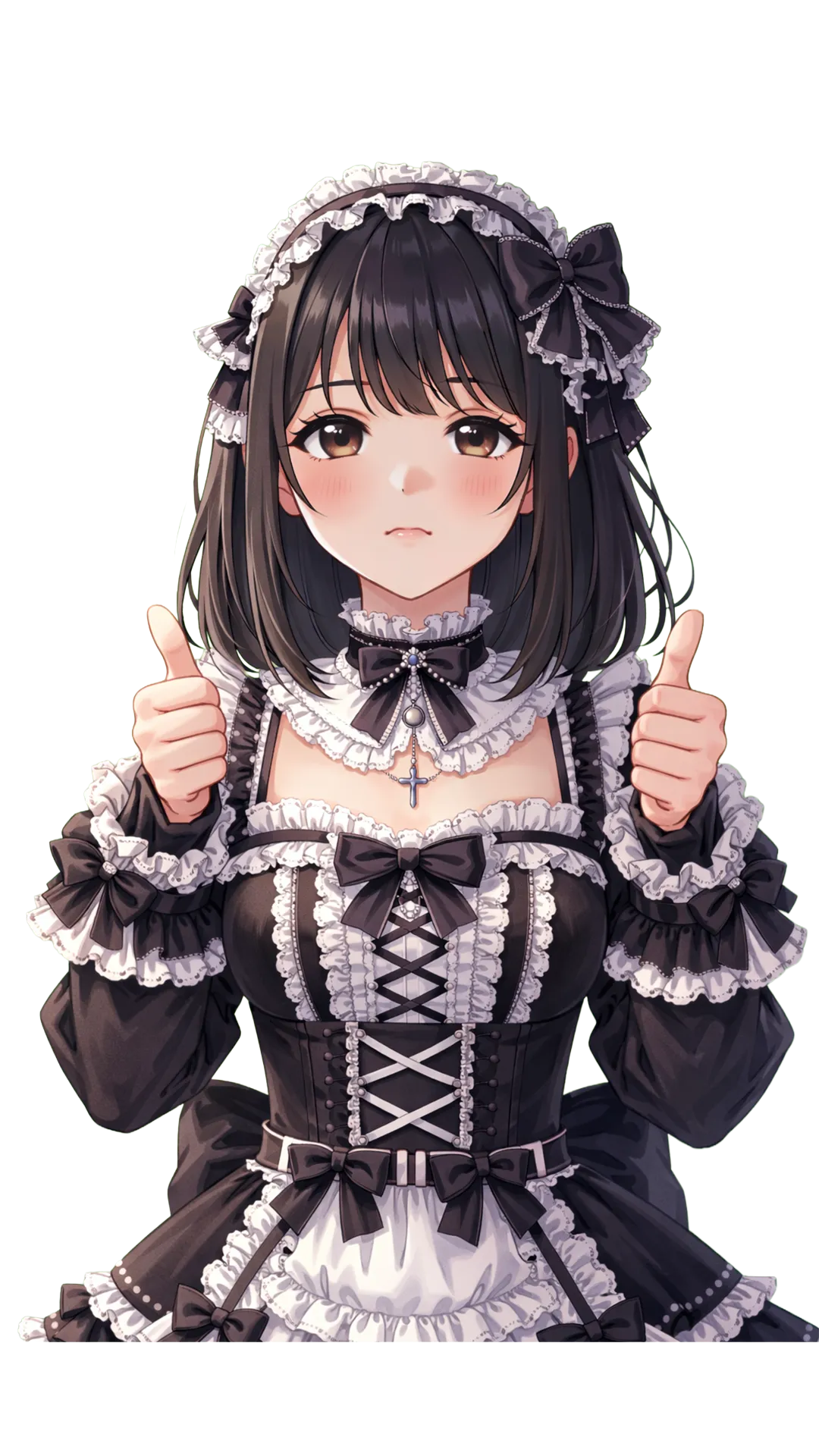 Yui explaining payment methods